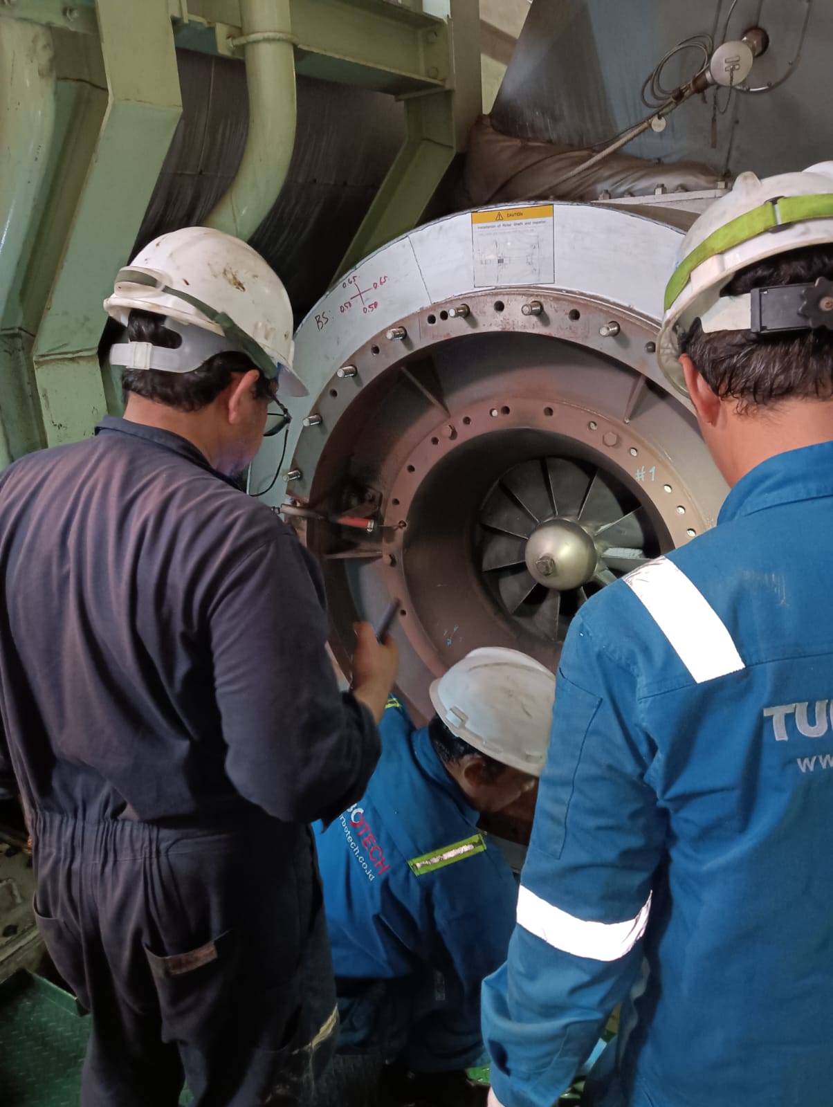 Turbo Tech Indonesia Repaired 2 Unit Turbocharger MV SOL PROMISE INDIA